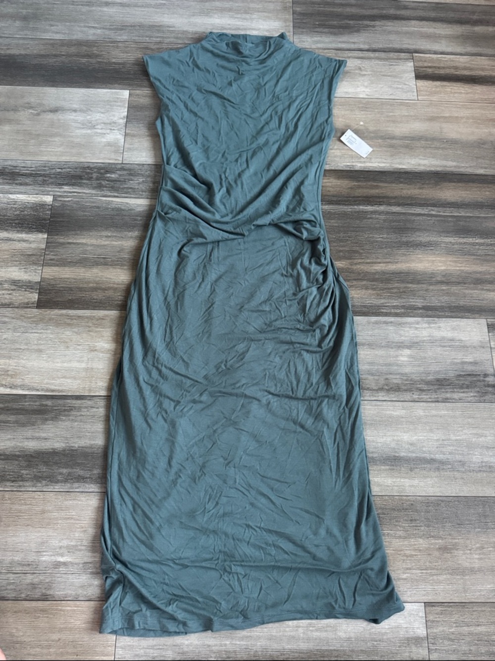 Old Navy Sleeveless Olive Midi Dress